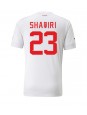 Schweiz Xherdan Shaqiri #23 Replika Borta Kläder VM 2022 Kortärmad